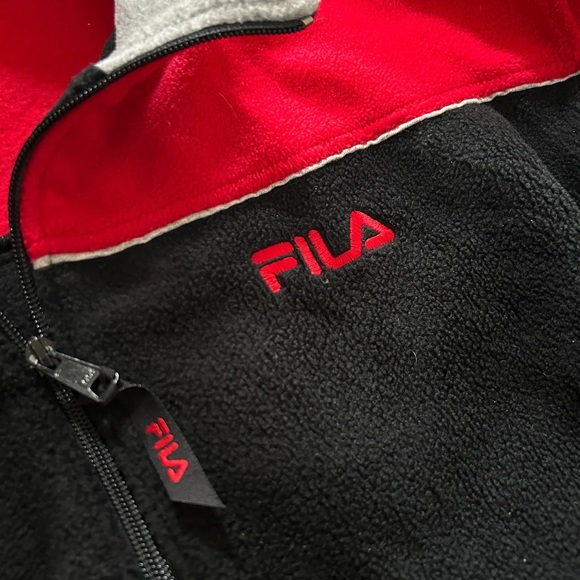 Vintage Fila Polar Fleece Light Jacket - Picture 3 of 4